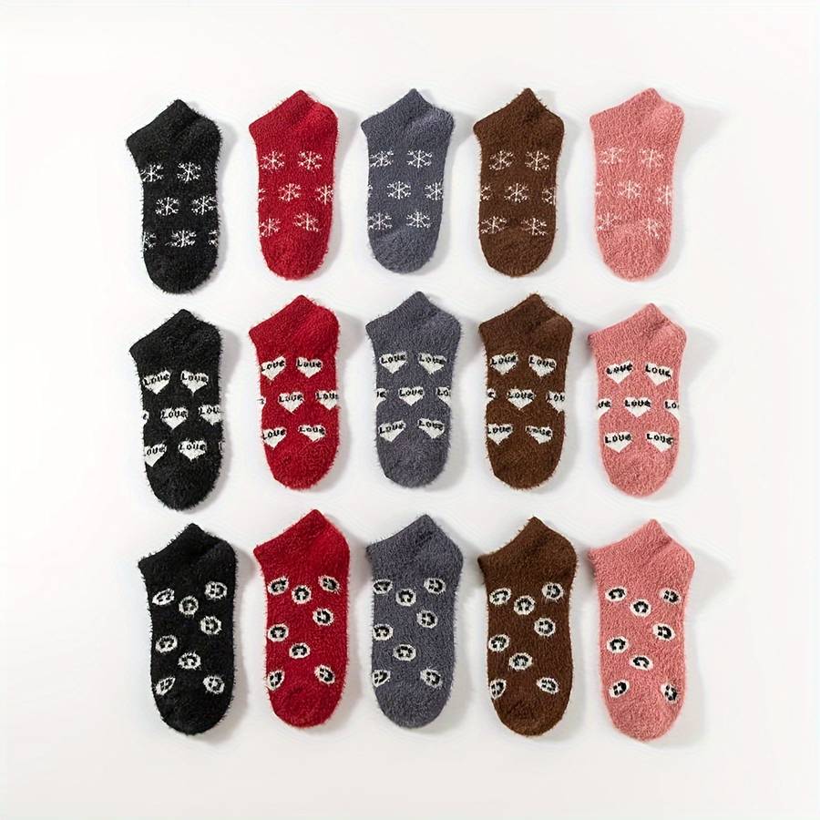 Sock 5 Pack Mixed Colors  One Size