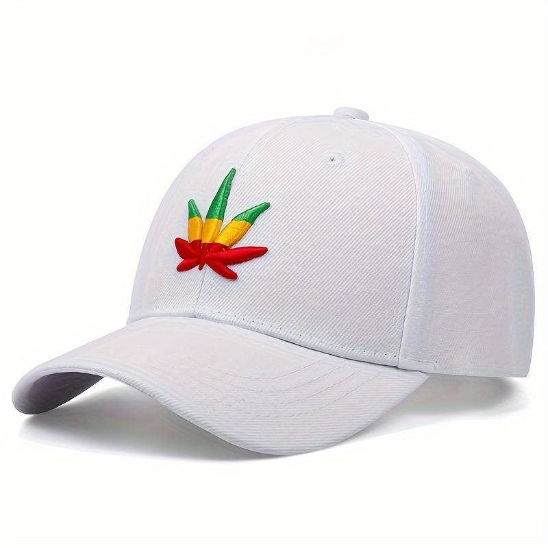 1pc Unisex Retro Baseball Cap With Colorful Pattern Trendy Versatile Adjustable Peaked Hat Id