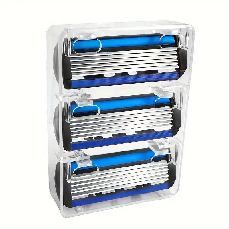 Men's Manual Shaver 6-layers Blades Razor Facial Hair Removal Tools Safety Shaver
