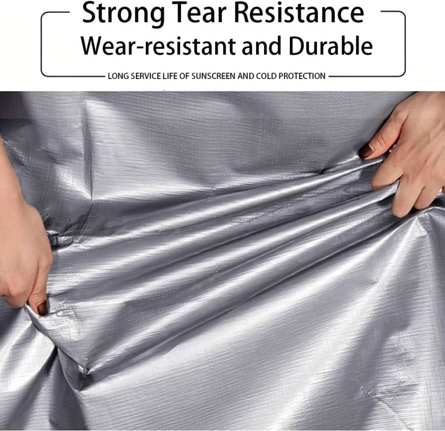 Silvery Thickened Waterproof Cloth