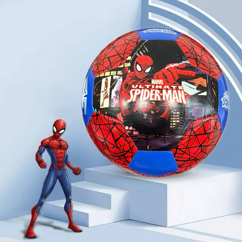 Marvel Spider-Man Soccer Ball - Durable Blue & Red