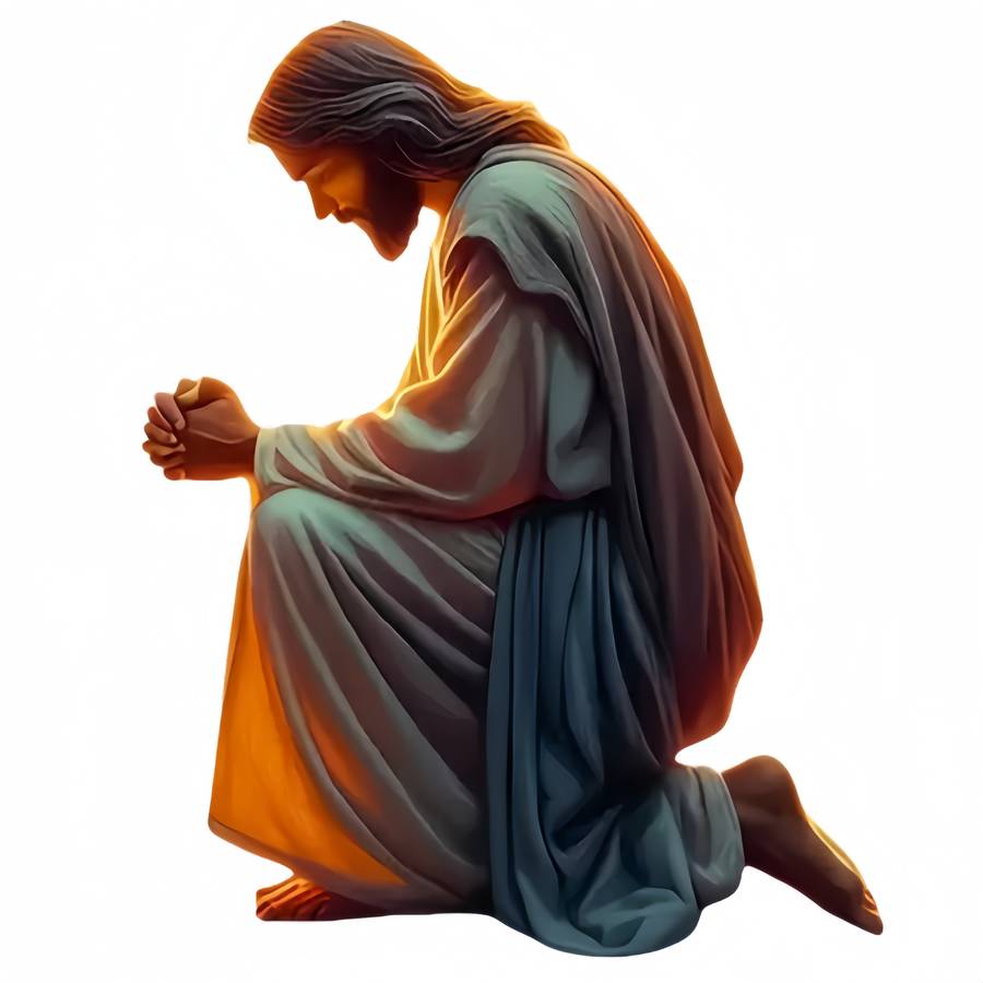 1pc   14.99cmx11.94cm Jesus Christian Themed Stickers