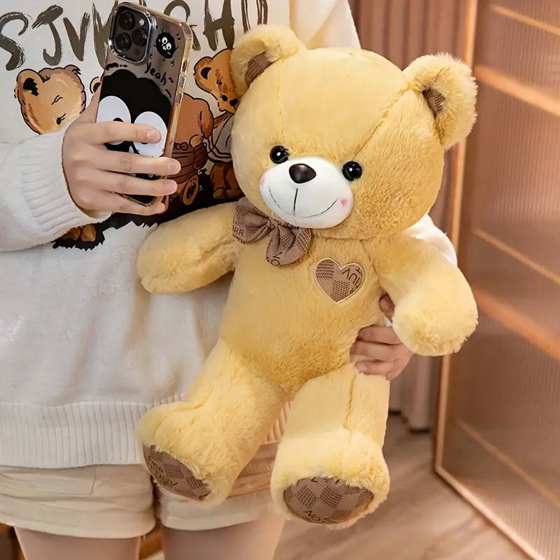 Teddy Bear Stuffed Animal Toy Light Brown