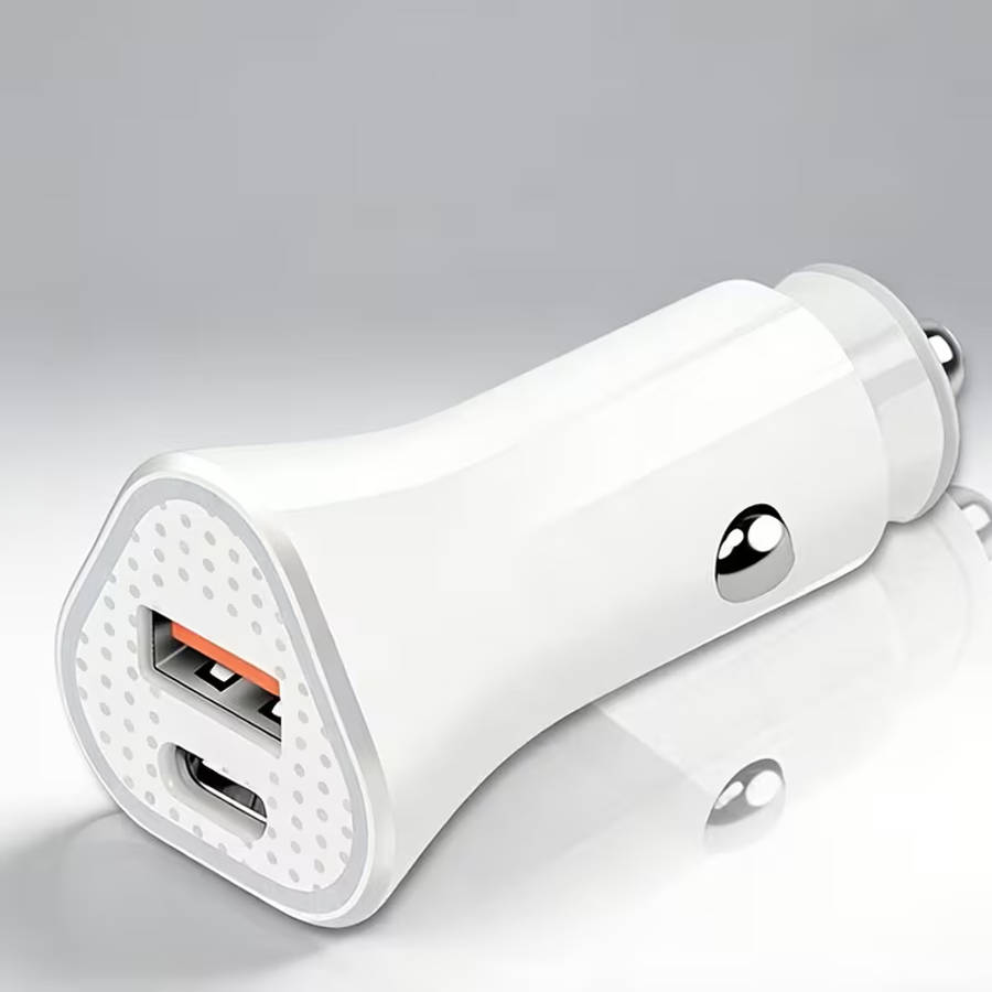 3.1A Fast Charging Dual Port USB Charger Car Cigarette Lighter Adapter