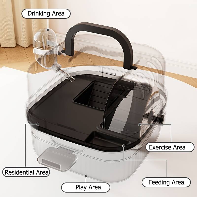 1pc Black Pet Bag