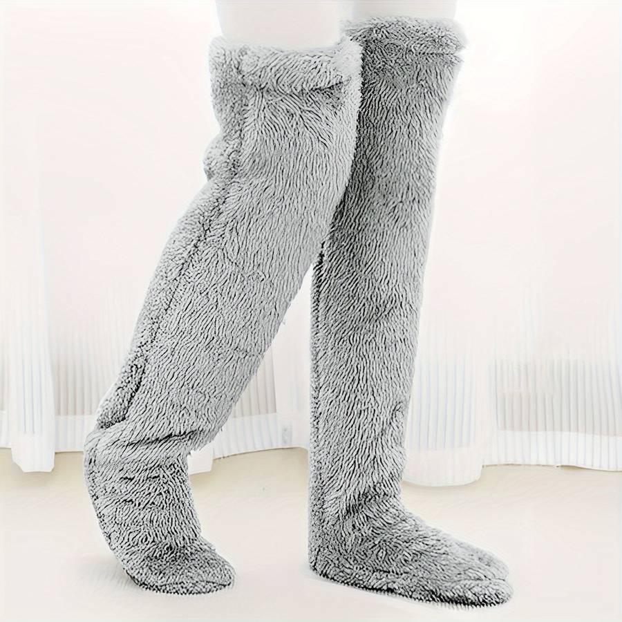 1Pairs Sock Beige  One Size