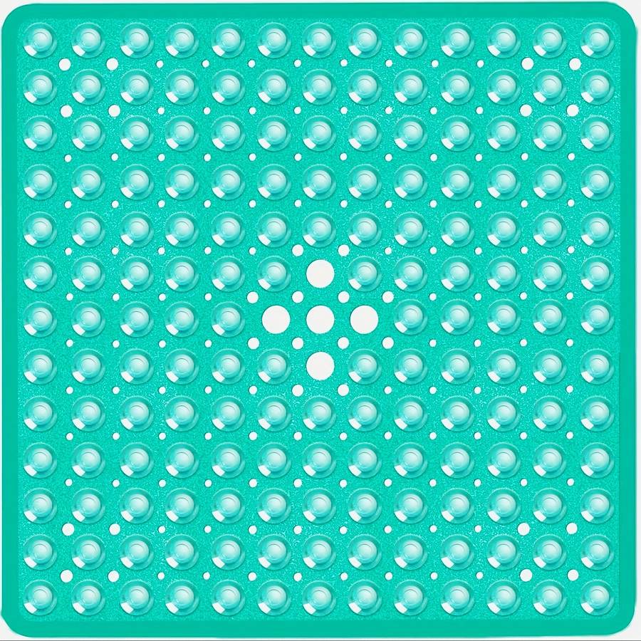 1Pc Transparent Grey 53x53cm Floor Mat