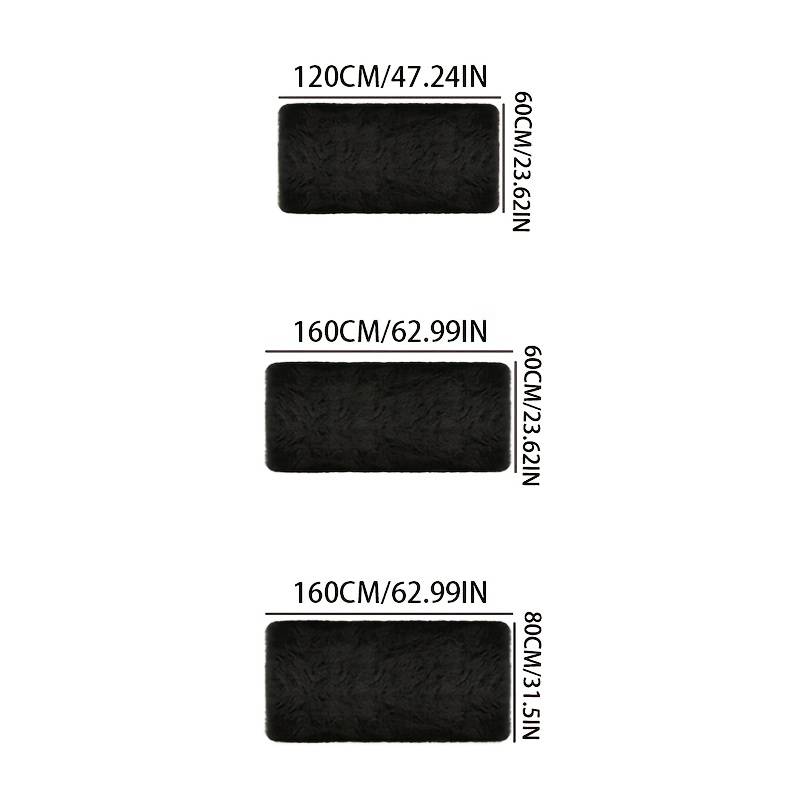 1Pc 60x120cm Gray Floor Mat