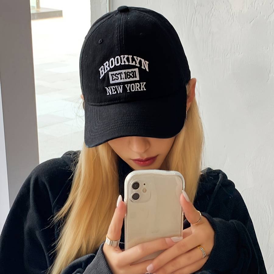 Brooklyn NY Embroidered Baseball Cap