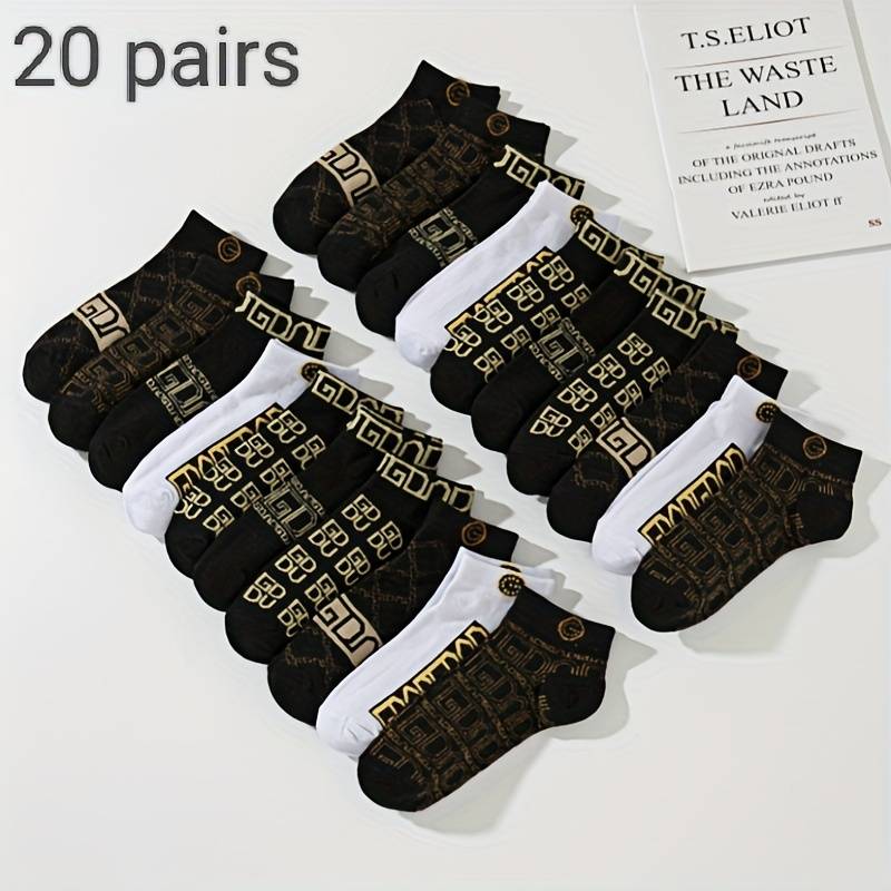 Sock 10 Pairs Pack Golden Yellow  One Size