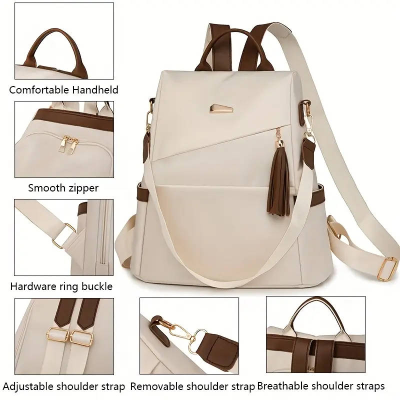 Anti-Theft Design Men's And Women's Backpacks