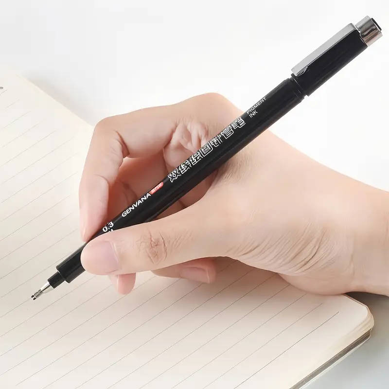 Double-Line Gel Pen 0.1Mm