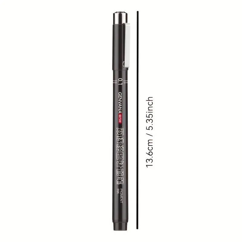 Double-Line Gel Pen 0.1Mm