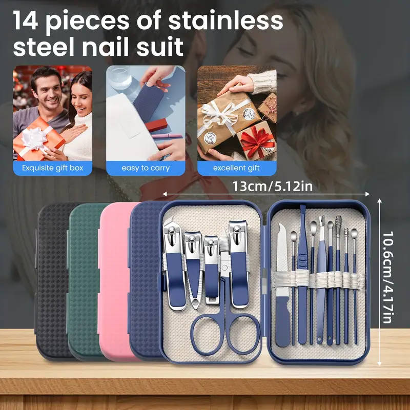 4pcs Professional Nail And Foot Care Kit