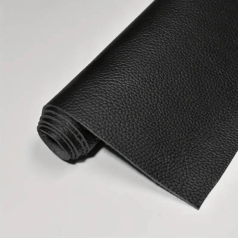 1 Piece Of Faux Leather Black