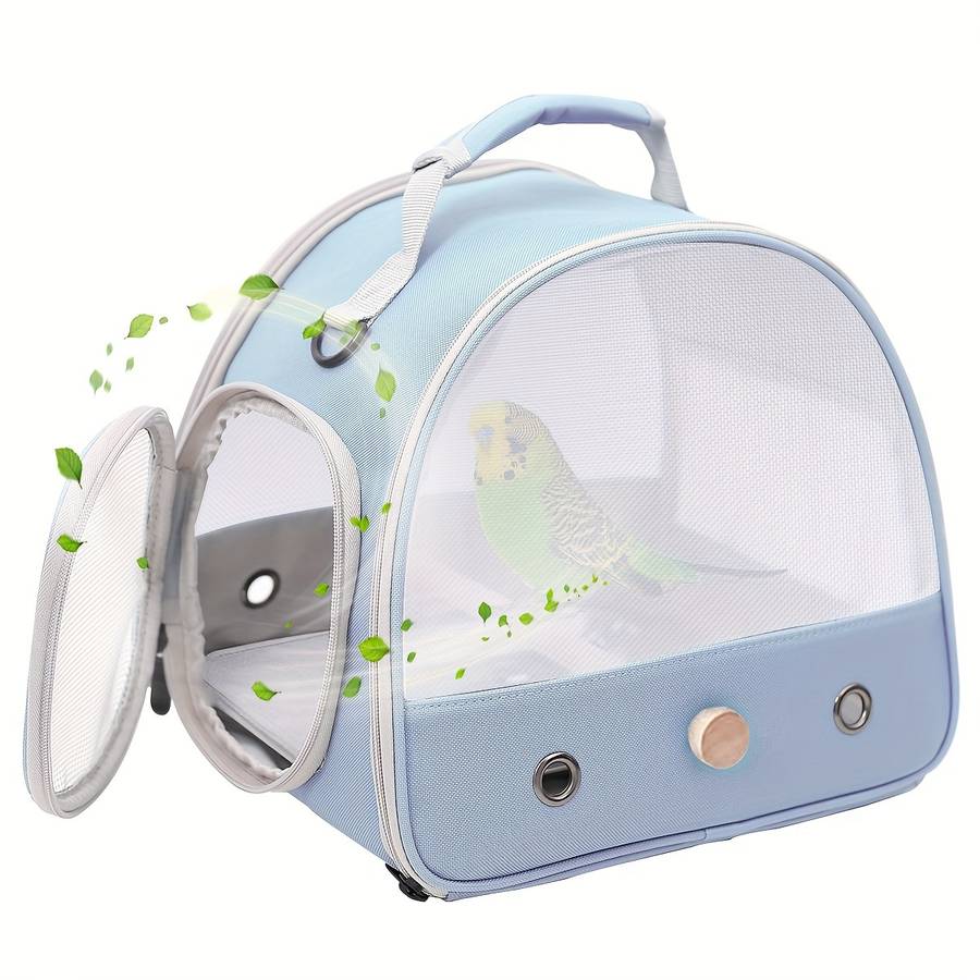 1pc Mesh Grey Pet Bag