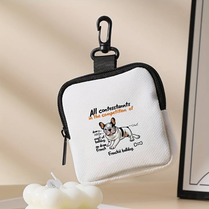1pc Festive Dog Pattern Coin Wallet Large Capacity Multi-Functional and Perfect Gift Mixed Co