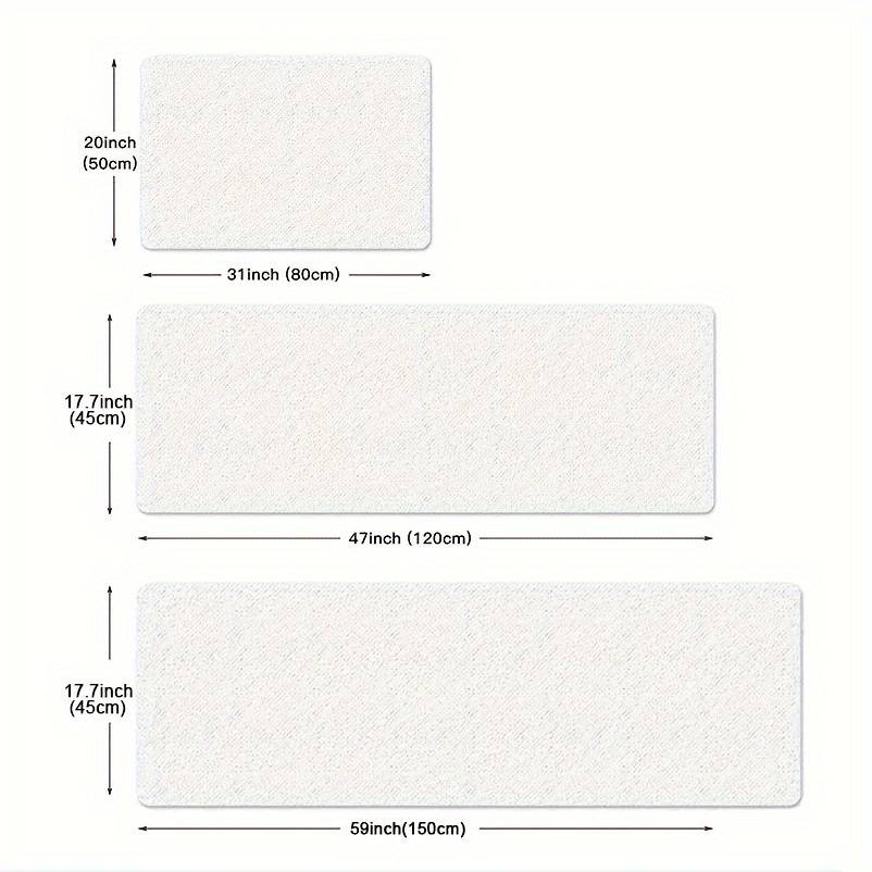 1Pc 17.7x59inch 45x150cm Floor Mat