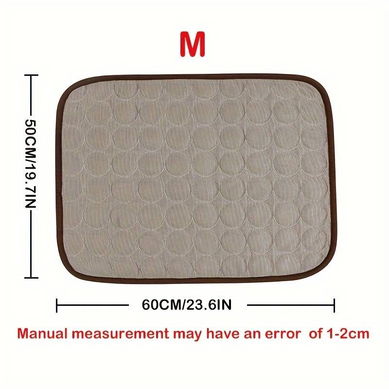 1piece Blue Viscose Mat Cooling Pad