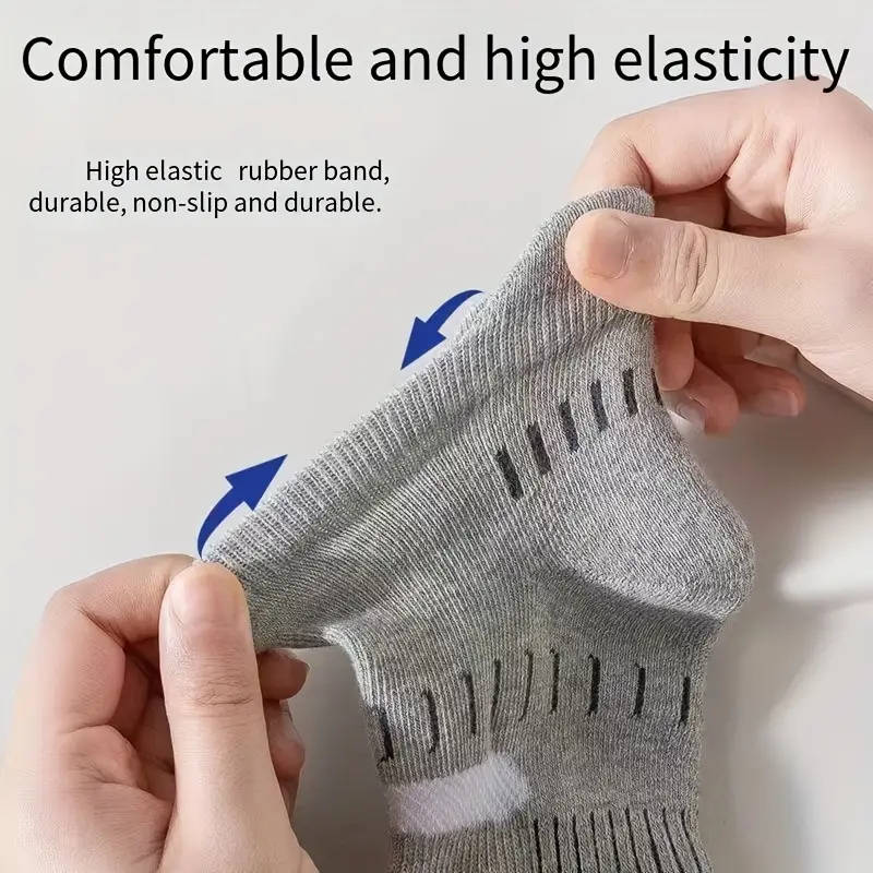 10 Pairs Of Unisex Athletic Socks