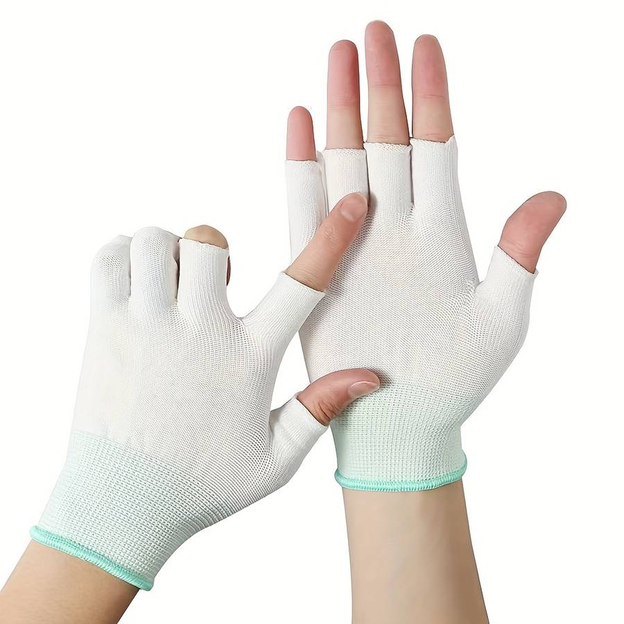 1Pair Gray Multi Purpose Work Gloves