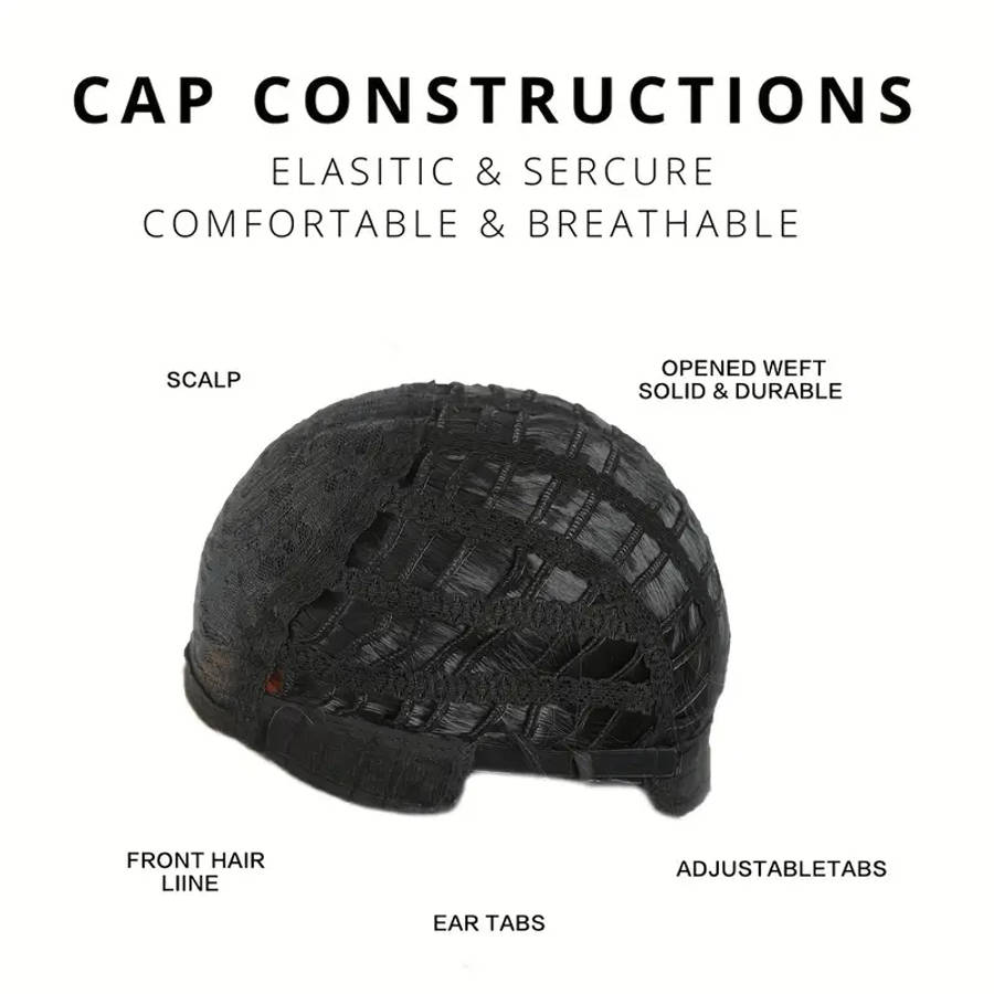 Woven Wigs Basic Black Short Bob Wig for Women, High Temperature Fiber
