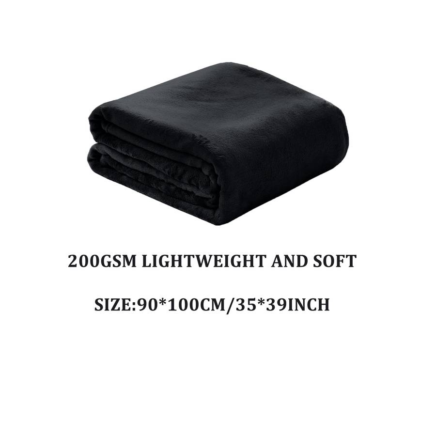 1ps Blanket Color Gray Blue size 90x100cm