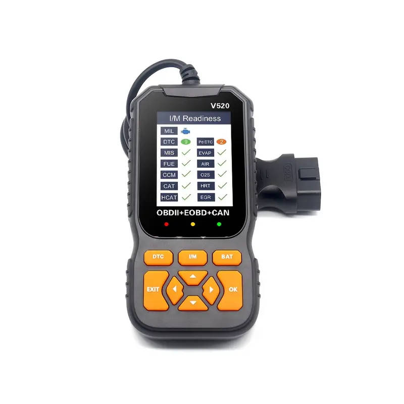 1pc Advanced OBD2 Scanner Diagnostic Tool USB Powered Supports Mode 6  8 Code Reading  Clearing Prin