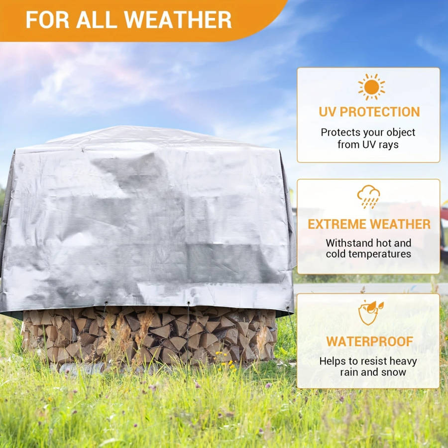 Silvery Thickened Waterproof Cloth