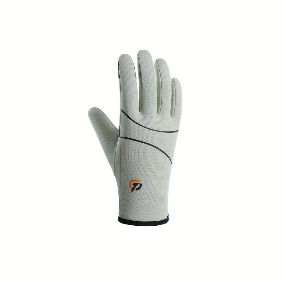 1 Pair Black Warm Gloves