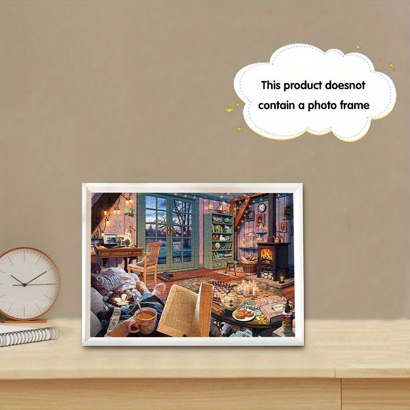 1000 Piece Paper Jigsaw Puzzle For Adults 70x50cm 27.56x19.69in Thick Durab