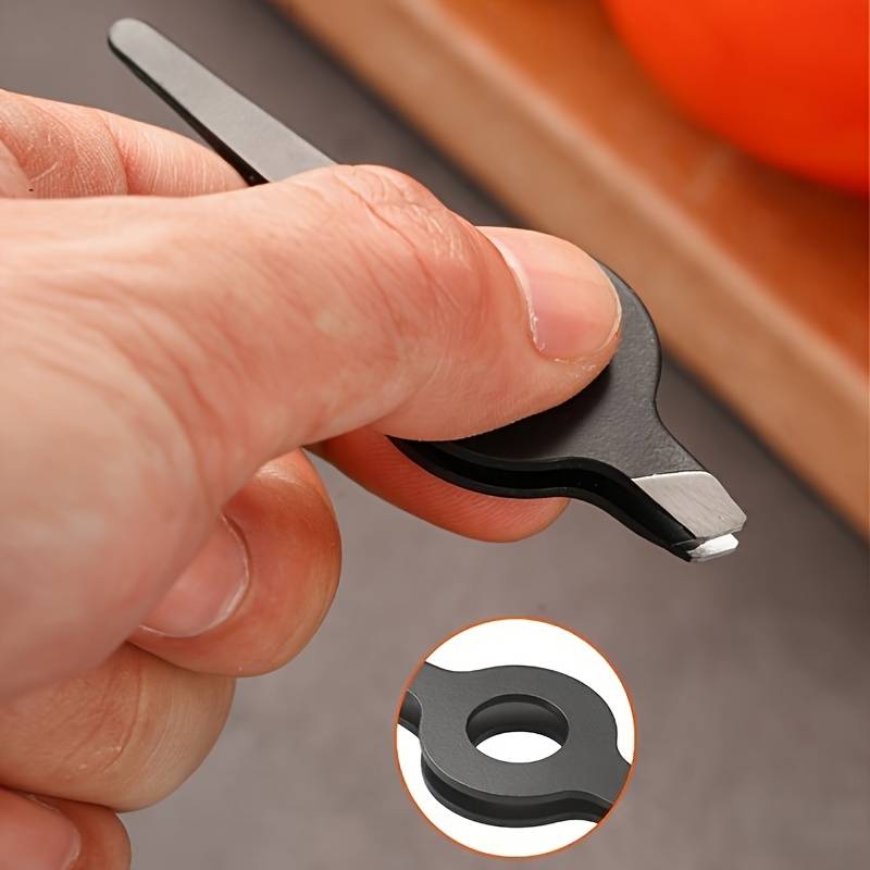 1pc Professional Slant Tip Tweezer with Hollow Handle Precision Eyebrow  Facial Hair Removal