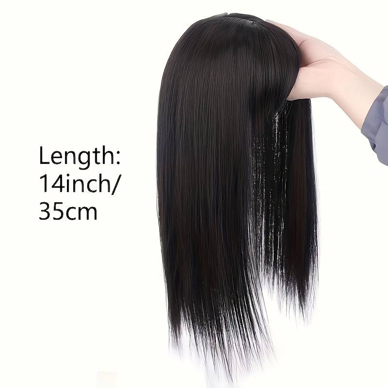 1Pc Black 35.56cm Fashion Design Wig