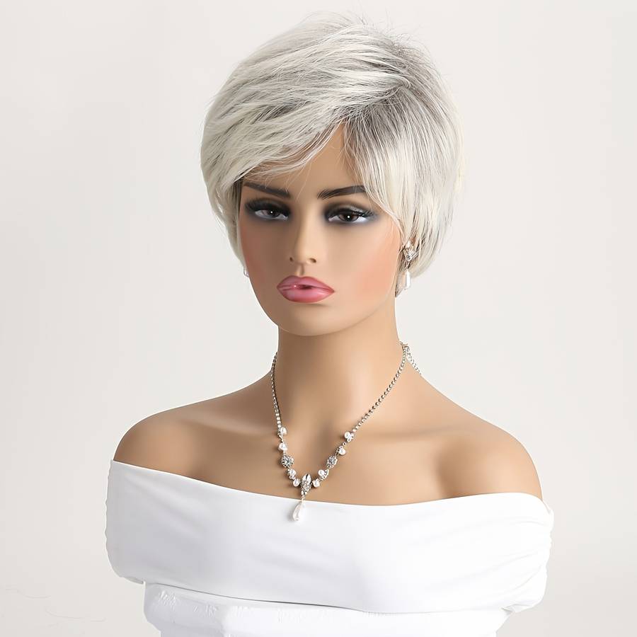 1Pc Mixed Color 25.4cm Fashion Design Wig
