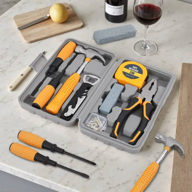 46-in-1 Portable All-in-One Home Tool Kit