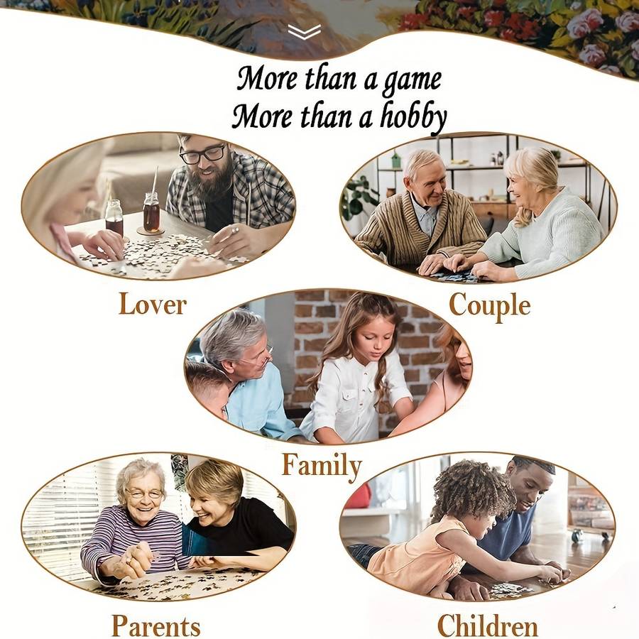 1000 Piece Paper Jigsaw Puzzle For Adults