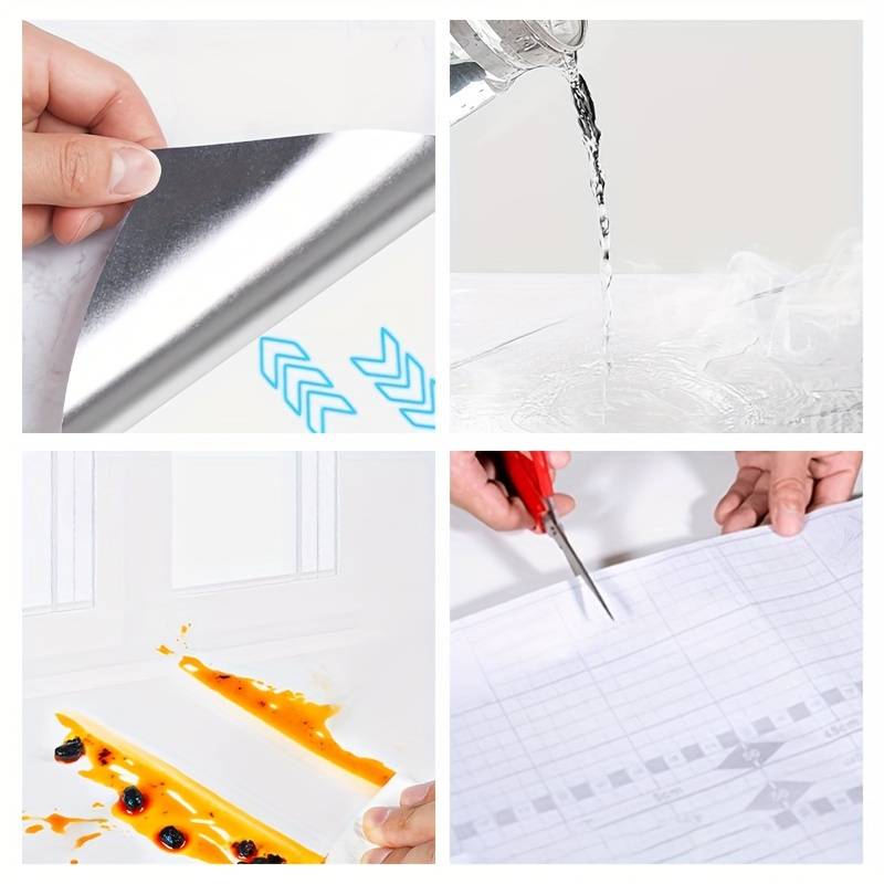 1PC Wall StickersMatte   Sea Cloud Black60CM 5M
