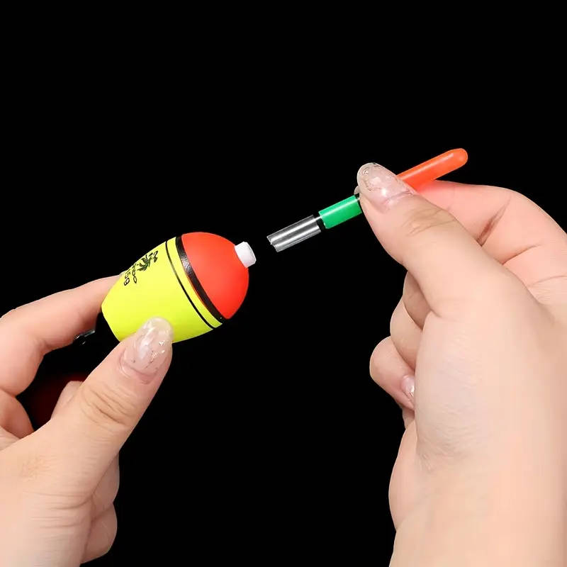 1pc Durable EVA Glow-In-The-Dark Floating Buoy For Fishing And Rafting Stable Lightweight Design 15g
