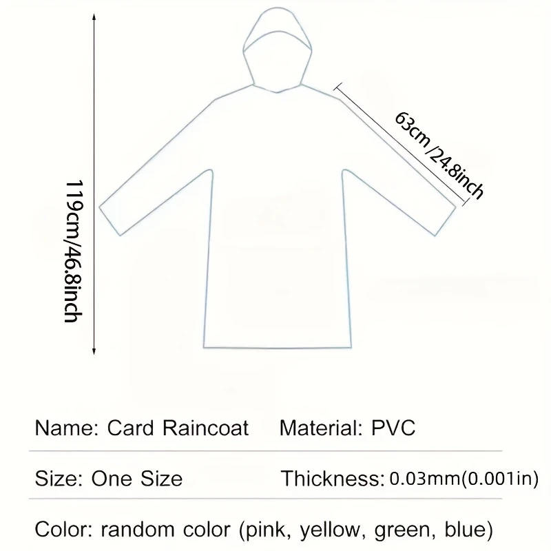 10 Portable Emergency Raincoats
