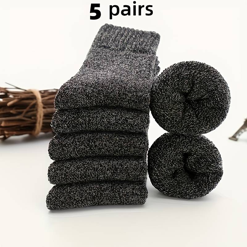 5 Pairs Of Random Colors One Size High Elastic Socks