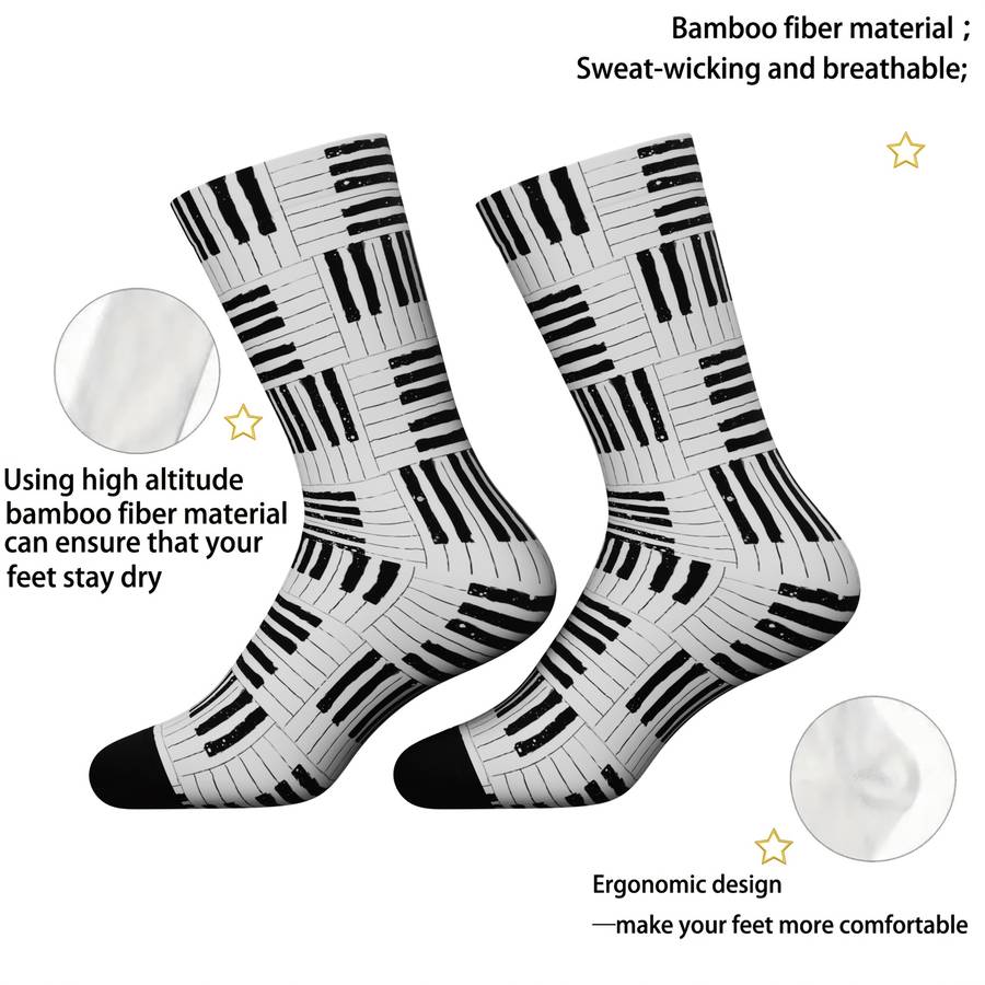 1 Pair Multicolor Size L Socks