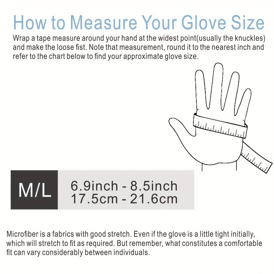 1 Pair Purple Size M-L Household Cleaning Gloves