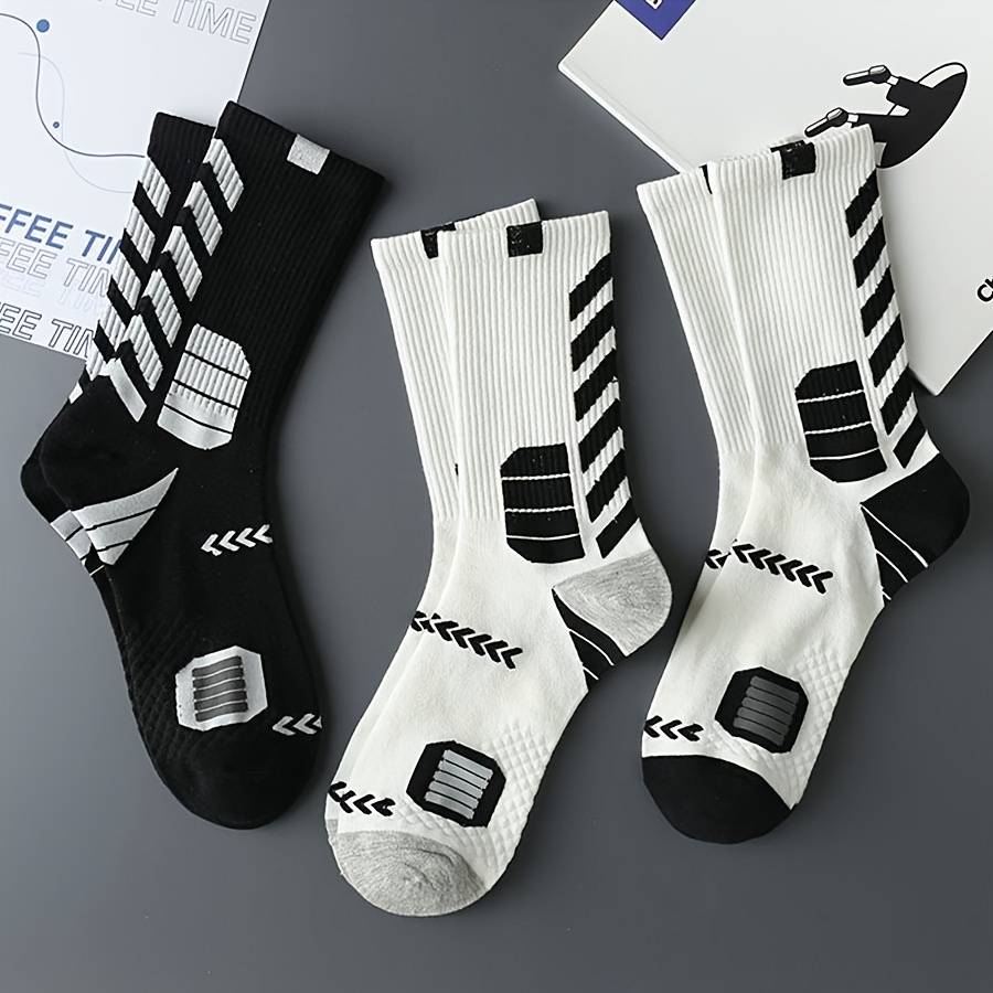 5 Pairs Of Mixed Colors High Elastic Socks
