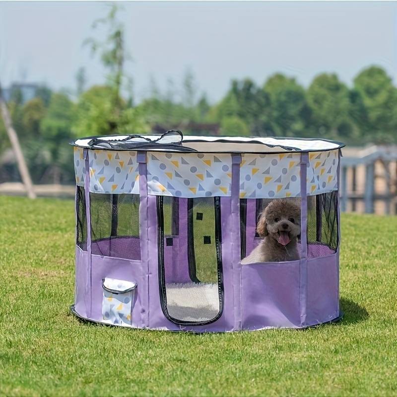 1pc Coffee Color Capacity MPet Cage