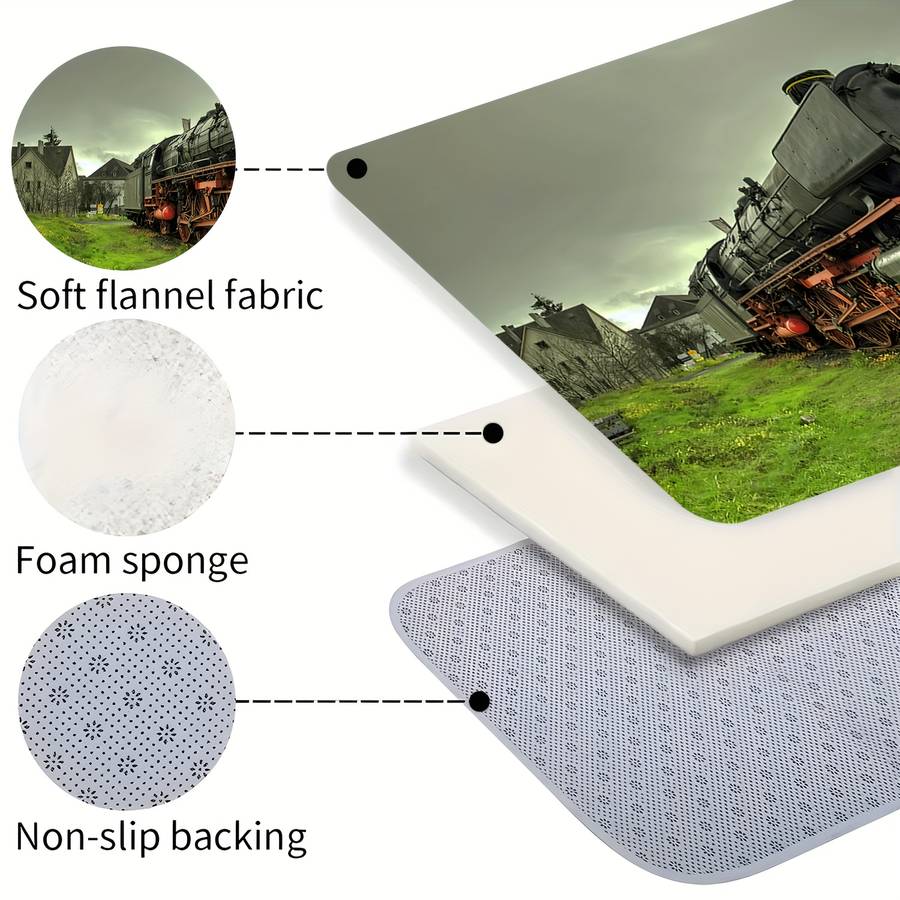 1Pc 23.6x35.4inch 60x90cm Floor Mat