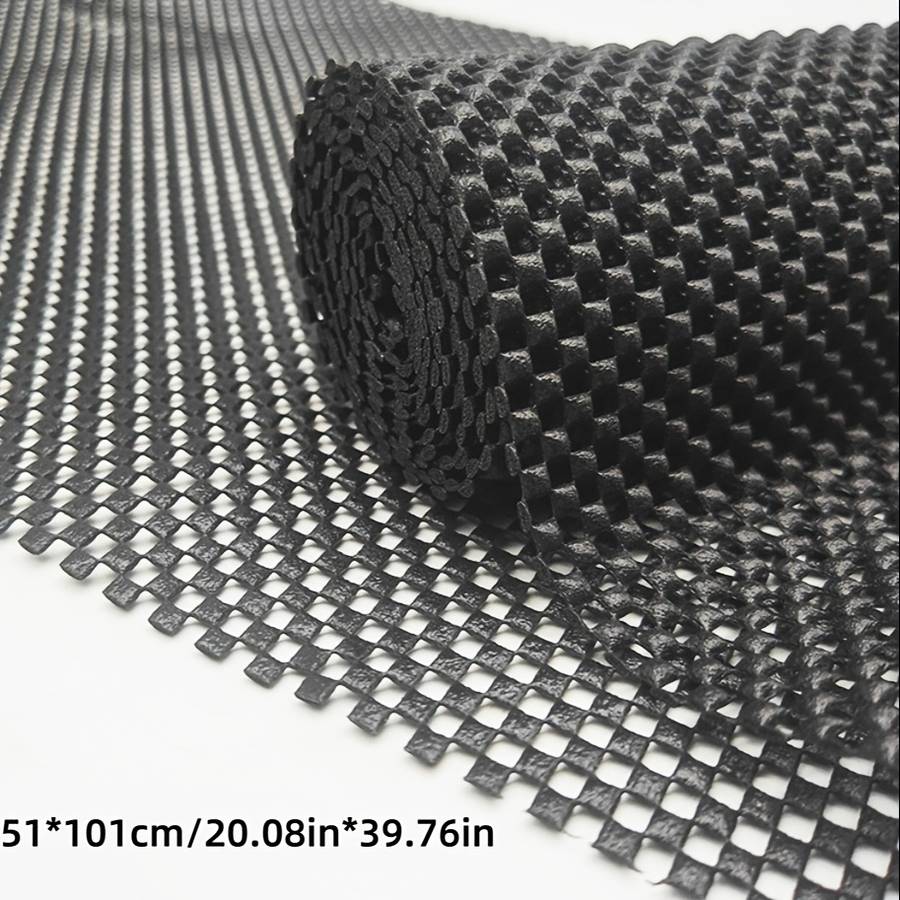 1Pc Black 51x101cm 20.08inch39.76inch Floor Mat