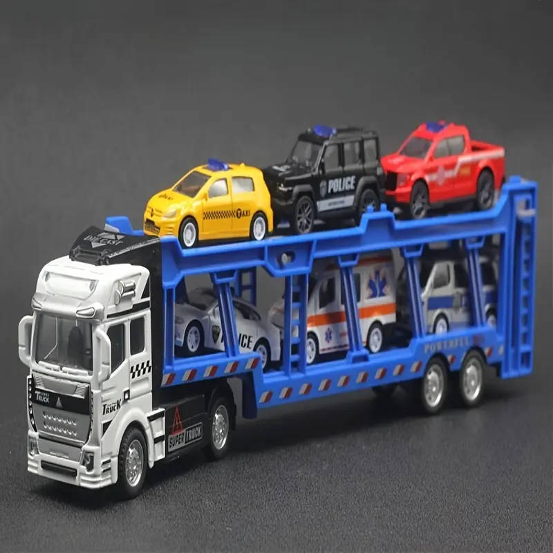 Alloy Double-Decker Transport Vehicle