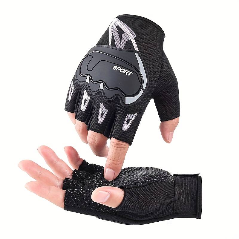 1 Pair Red One Size Outdoor Sports Gloves
