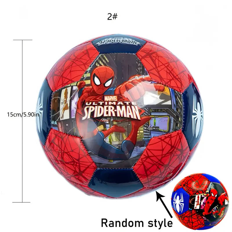 Marvel Spider-Man Soccer Ball - Durable Blue & Red