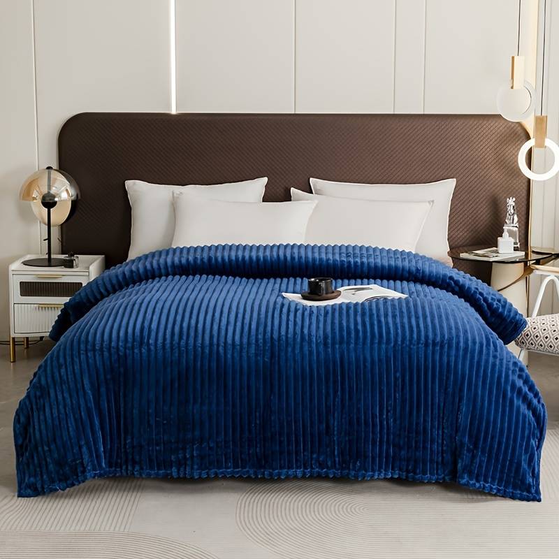 1ps Blanket Color Wine Red size 100x150cm